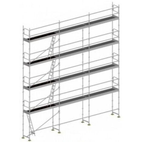 Gerüst 100m² - Struktur allein - Gelände Version - DUO100GCM-S