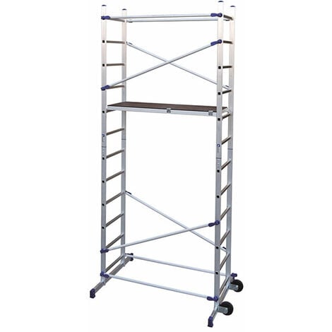 FACAL Gerüst für den Privatgebrauch - 1 Plattform - Max. Arbeitshöhe 4.36m - PN/CLI