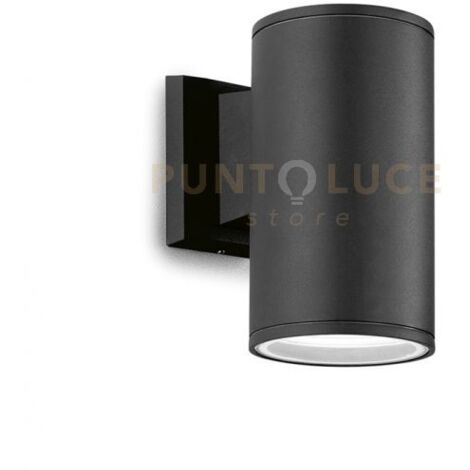 GES1003- APPLIQUE IN ALLUMINIO 1 LUCE ATTACCO E27 COLORE GRIGIO ANTRACITE IP65