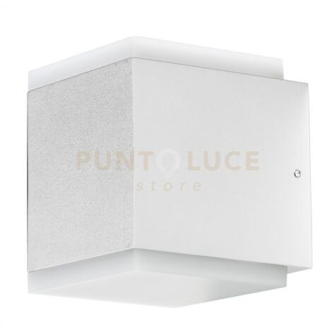 GES1100- APPLIQUE LED 3000-4000-5000K 930-965-975LM 12W COLORE BIANCO IN ALLUMINIO