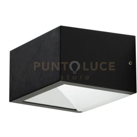 GES1150- APPLIQUE LED 3000-4000-6500K 320-380-378LM 9W IP54 COLORE ANTRACITE
