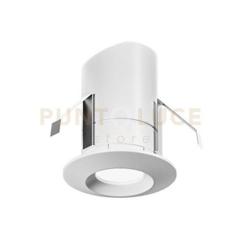 GES2060N-  FARETTO DA INCASSO BIANCO IP44  A LED 4000K 189LM 2,1W