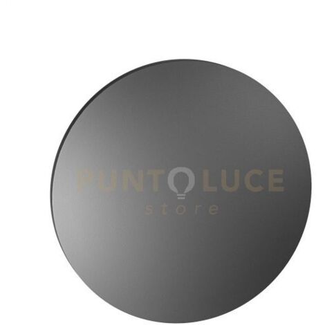 GES2081- APPLIQUE IN ALLUMINIO A LED 3000-4000-5000K 940-1040-1000LM 18W COLORE ANTRACITE