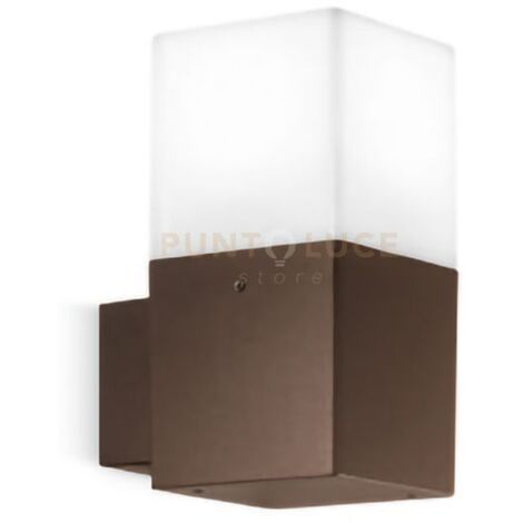 GES420- APPLIQUE PER ESTERNI RUGGINE 1 LUCE ATTACCO E27 IP44