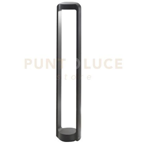GES452- PALETTO IN ALLUMINIO GRIGIO ANTRACITE IP65 A LED 4000K 1200LM 13W 80CM