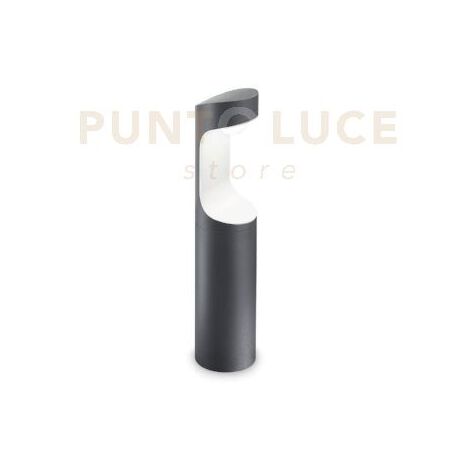 GES460- PALETTO 4000K 800LM 9W D.9CM H.30CM GRIGIO ANTRACITE
