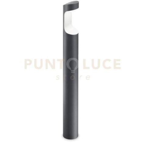 GES461- PALETTO 4000K 800LM 9W D.9CM H.80CM GRIGIO ANTRACITE