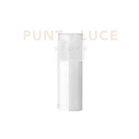 GES710-  PALETTO BIANCO 1 LUCE ATTACCO E27 IP44 ALLUMINIO 30CM TONDO