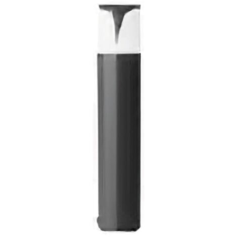 GES731- PALETTO H.50CM D.9CM GRIGIO ANTRACITE 1 LUCE ATTACCO E27 IP44