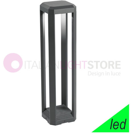 GES950- PALETTO LED 4000K 838LM 13W GRIGIO ANTRACITE IP65 50CM