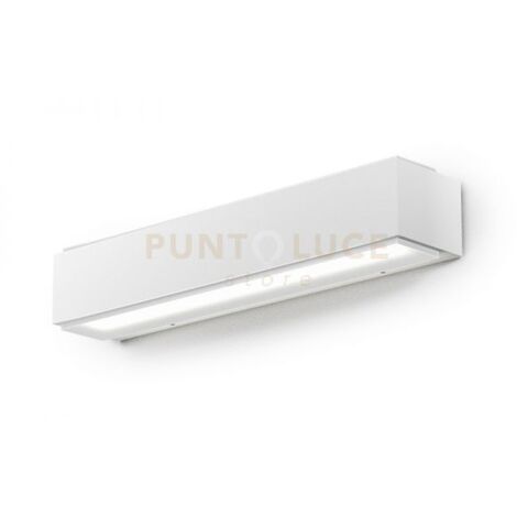 GES964C- APPLIQUE LED 3000K 1236LM 20W ALLUMINIO IP65 BIANCO 36CM