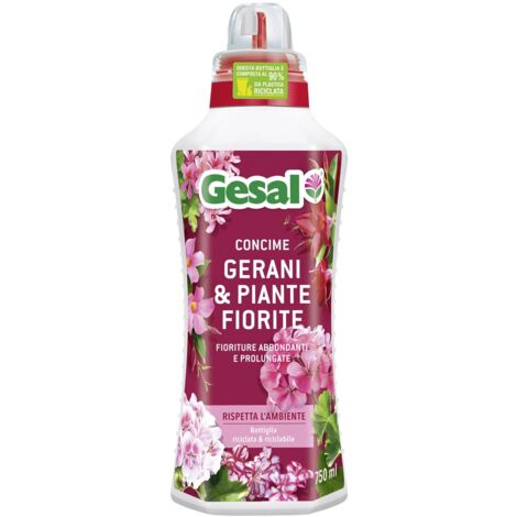 GESAL BIO - Fertilizzante per gerani - 750 ml