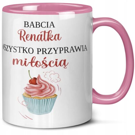 Geschenk für Oma: Tasse mit dem Namen Oma + eigenem Namen zum Geburtstag