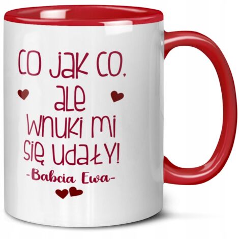 Geschenk zum Großelterntag: Tasse mit dem Namen der Großeltern von den Enkelkindern