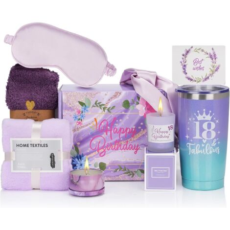 Geschenkideen zum 18. Geburtstag für ein Mädchen, Geschenkset für eine 18-Jährige, beste Freundin/Schwester/Freundin/Kollegin/beste Freundin, Gesundheitsgeschenke für ein 18-jähriges Mädchen