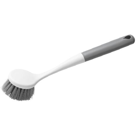 [Geschirrbürste] Ebex TRUFIELD® Langstiel, ergonomisches Design – Robuste 8 cm Kunststoffbürste, vielseitig einsetzbar – Integrierte Aufhängeöse