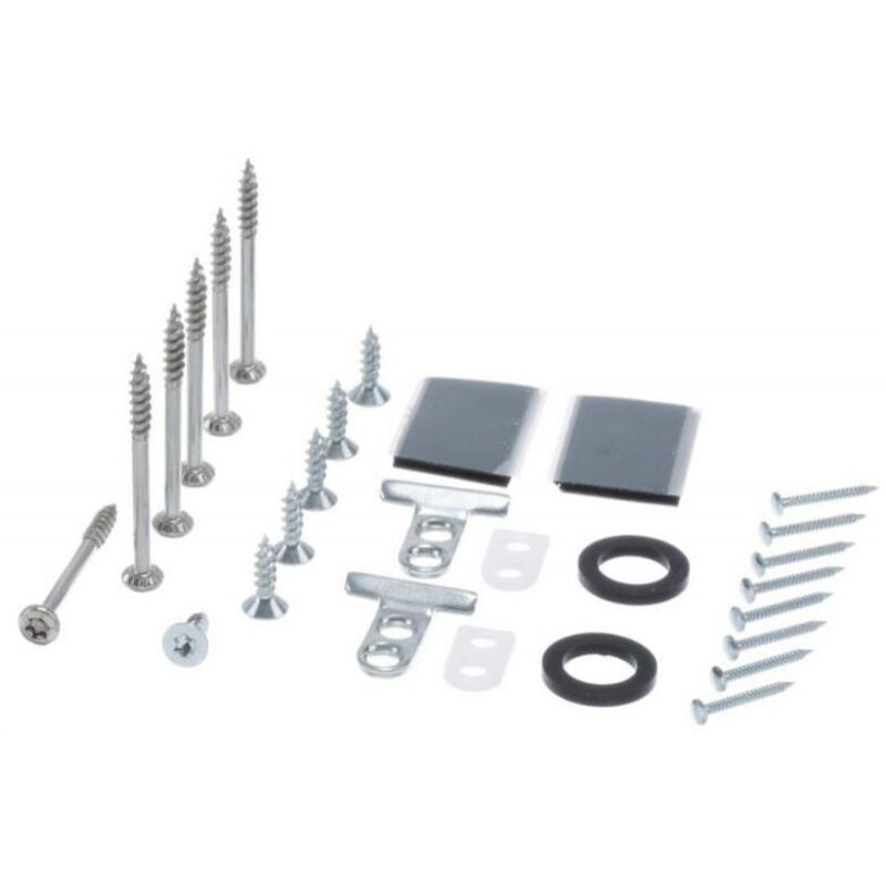 Ersatzteil - Montageset Für Frontverkleidung, Original - - Siemens, Neff Bosch Gaggenau, Viva, Junker, Balay, Constructa, Profilo, Pitsos, Blaupunkt,
