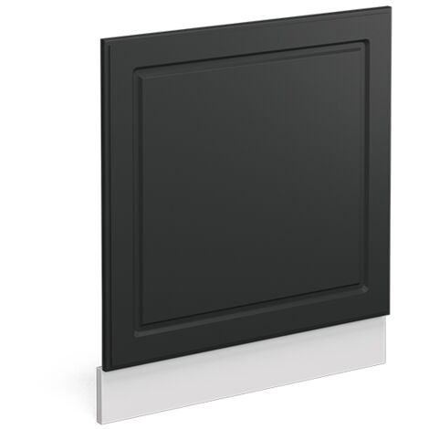 Geschirrspülerblende R-Line 60 cm Weiß/Anthrazit Landhaus Vicco