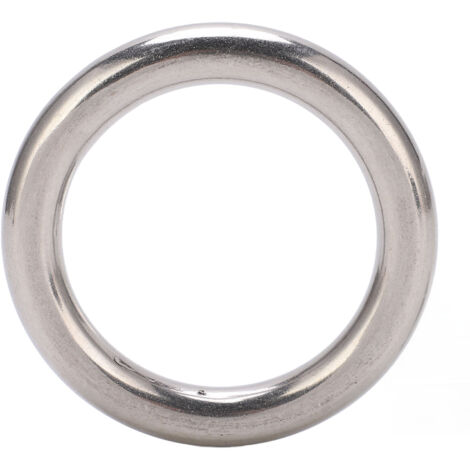 Geschweißter Edelstahlring 10x50mm für Tauchausrüstung und Hängematten