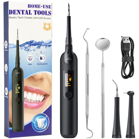 geschwindigkeit Elektrische Dental Scaler LED Display Dental Scaler Set Hause Verschönerung Instrument Zahn Zahnstein Entfernung Scaler