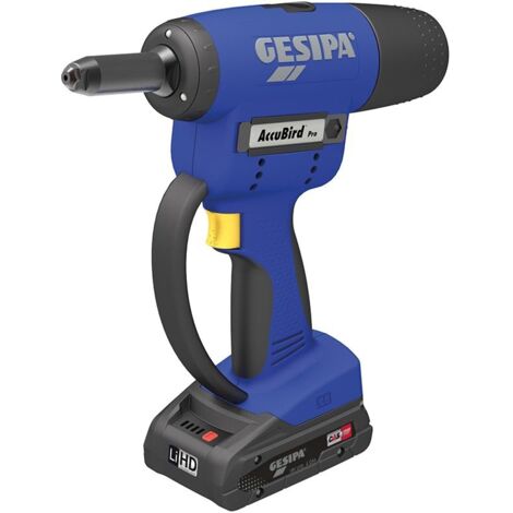Gesipa Akku-Blindniet-Setzgerät AccuBird Pro im Karton