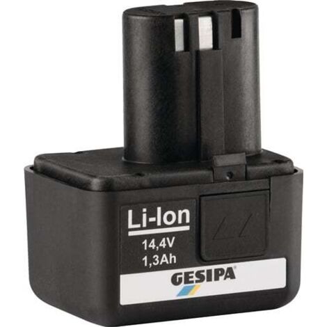 GESIPA Batterie Li-Ion à changement rapide, Capacité: 2,0 Ah