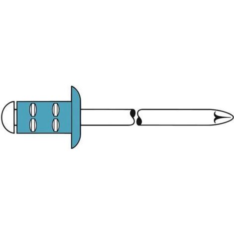 GESIPA Blindniet PolyGrip Nietschaft d x l 4 x 10 mm - 1433911