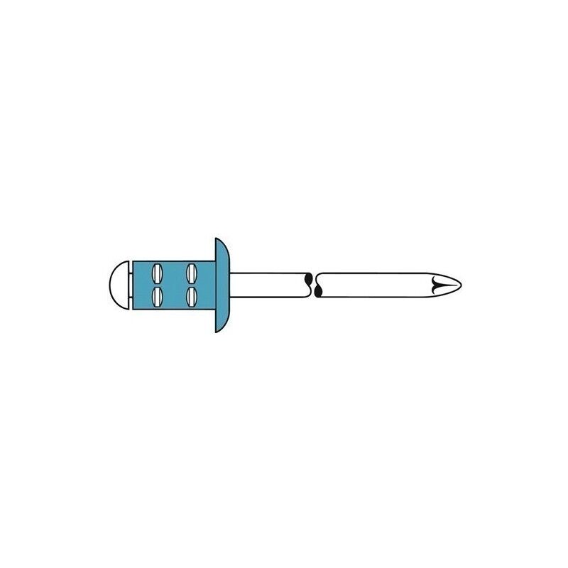 

Remache Polygrip Vstago De Mandril D X L 3,2 X 8 Mm 1000 Pz