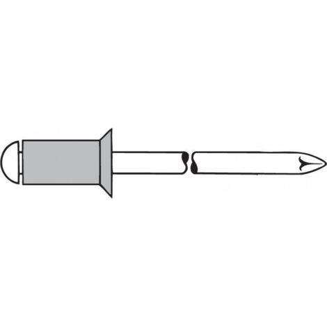Gesipa Rivet aveugle alu standard tête fraisée 5 x30mm 100 pièces