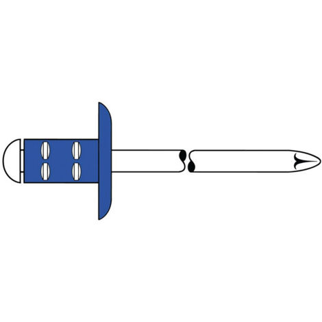 GESIPA Rivet POP PolyGrip® tige de rivet D. x l. 4 x 10 mm K12 acier/acier 500 pièce