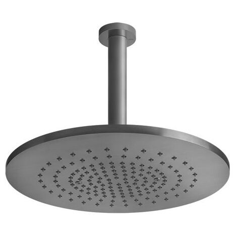 Gessi 316 Antikalk-Kopfbrause D355 mm, mit Gelenk und Deckenarm