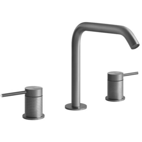 Gessi 316 Cesello 3-Loch-Waschtischarmatur, mit Auslauf H=162 mm