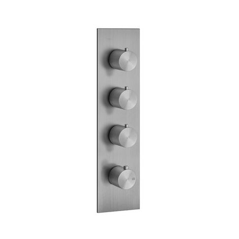 Gessi 316 Fertigmontage-Set Unterputz-Thermostat, vertikalen