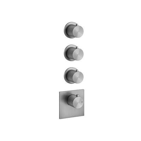 Gessi 316 Fertigmontage-Set Unterputz-Thermostat, vertikalen