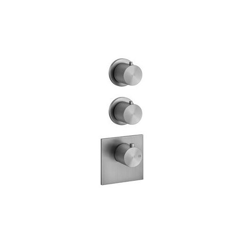 Gessi 316 Fertigmontage-Set Unterputz-Thermostat, vertikalen