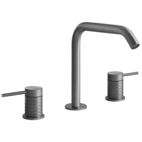 Gessi 316 Meccanica 3-Loch-Waschtischarmatur mit Auslauf H=162 mm