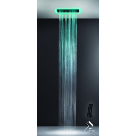 Gessi Afilo, Multifunktions Dusch-Aufbau-System 300x300 Strahlart