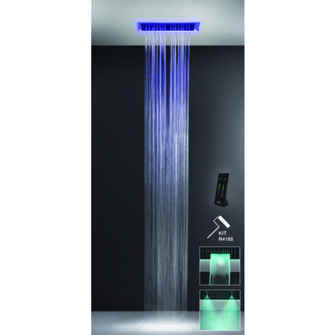 Gessi Afilo, Multifunktions Dusch-Aufbau-System 300x500 Strahlart