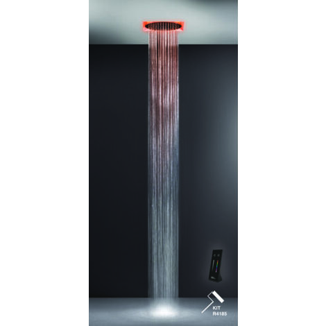 Gessi Afilo, Multifunktions Dusch-Aufbau-System 500x500 Strahlart