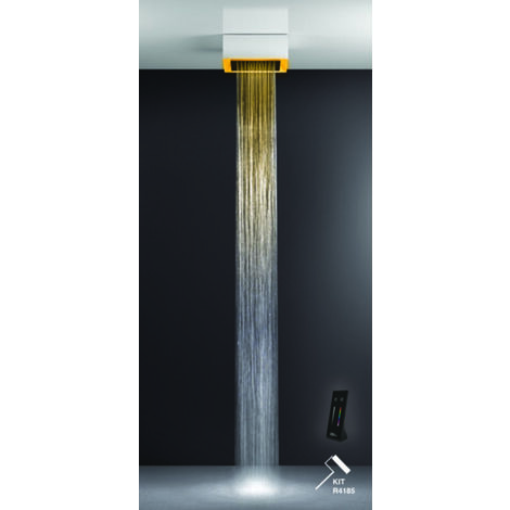 Gessi Afilo, Multifunktions Dusch-Einbau-System 300x300 Strahlart