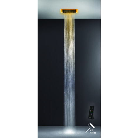Gessi Afilo, Multifunktions Dusch-Einbau-System 300x300 Strahlart