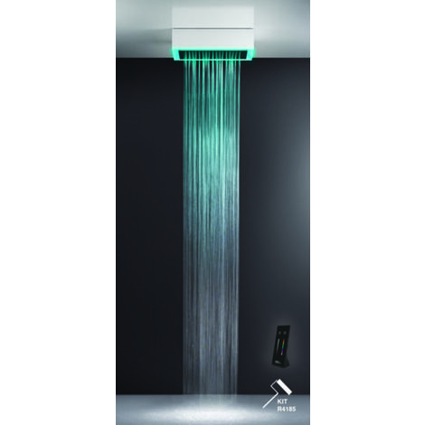 Gessi Afilo, Multifunktions Dusch-Einbau-System 300x500 Strahlart