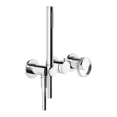 Gessi Anello, Fertigmontageset Einhebelmischer Dusche/ Wanne,