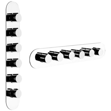 Gessi Anello, juego listo para montar con 5 vías separadas,