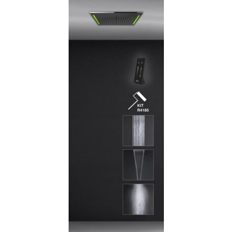 Gessi Colour, Multifunktions Dusch-Einbau-System, 505x305mm,