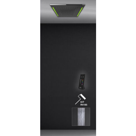Gessi Colour, Multifunktions Dusch-Einbau-System, 505x505 mm,