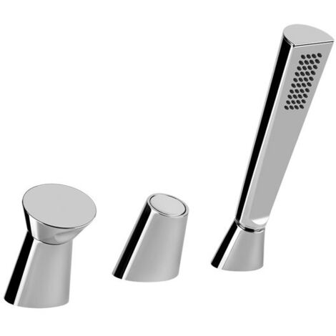 Gessi CONO, mitigeur de baignoire trois trous, pour bec de
