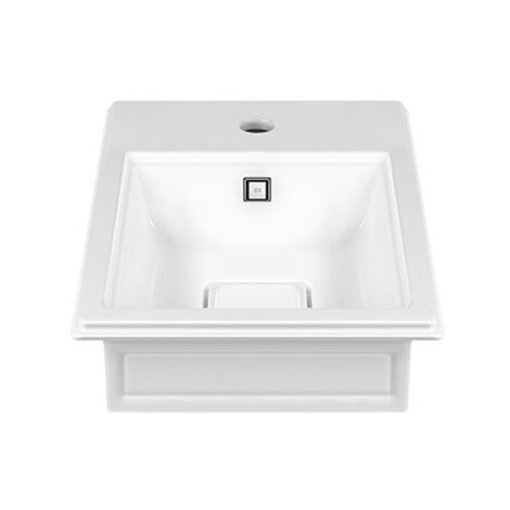 Gessi Eleganza Aufsatzbecken, 520 x 410mm, Cristalplant (mattes