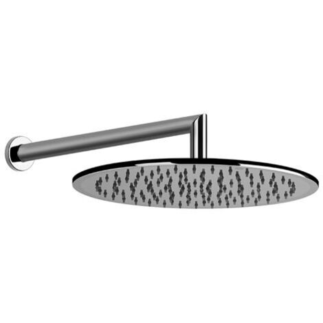 Gessi Emporio Antikalk-Kopfbrause mit Gelenk, runder Wandarm und