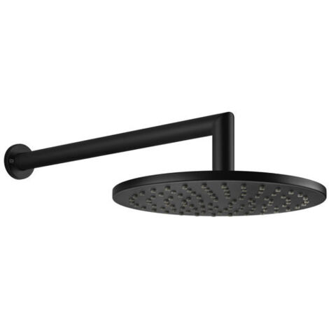 Gessi Emporio Antikalk-Kopfbrause rund mit Gelenk und Wandarm,